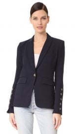 Veronica Beard Steele Cutaway Button Cuff Jacket at Shopbop